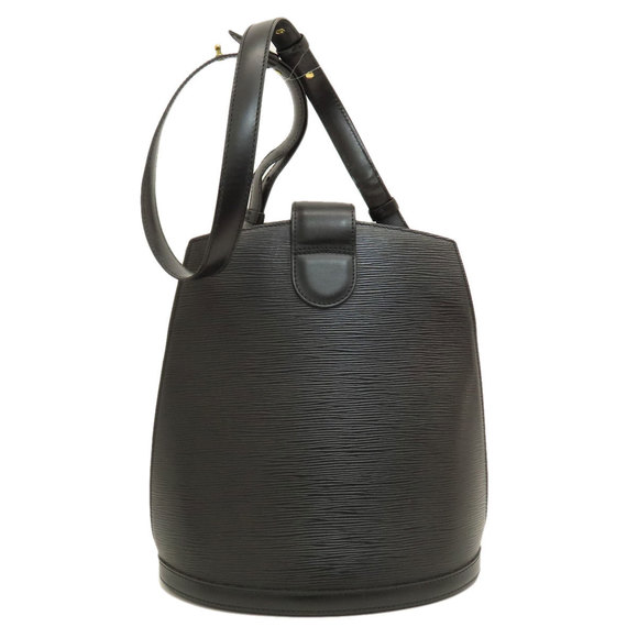 Louis Vuitton Epi Bag Cluny Black Shoulder Noir Leather - Picture 2 of 9